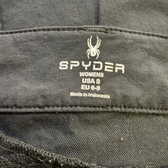 Spyder Convertible Pants Shorts Woman's Small Black Nylon Gorpcore Outdoor - Picture 11 of 16